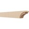 Ekena Millwork 6in. W x 6in. H x 36in. L Rivera Woodgrain TimberThane Rafter Tail, Primed Tan RFTUR06X06X36RIVRCPR - alternate 1